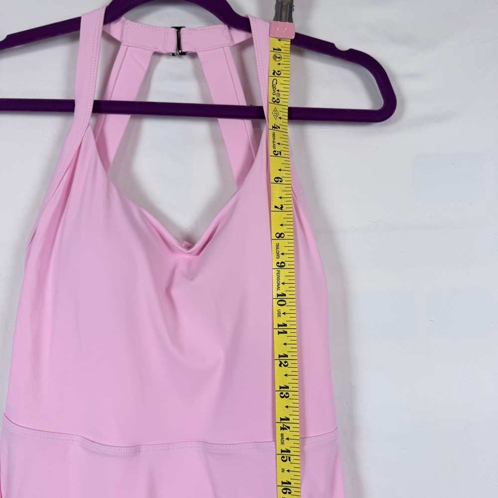 Halara SoftlyZero™ Airy Backless Twisted InstantCool Easy Peezy Dress S Pink - Picture 8 of 9
